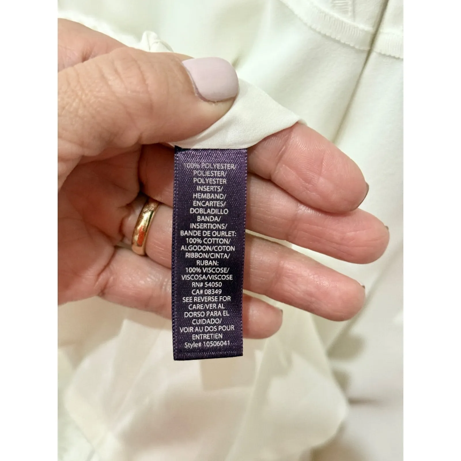 Rachel Roy Sleeveless Eyelet Insert Fit & Flare Mini Dress White Women's Size 2 - Image 5