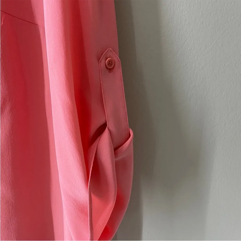 Akris Punto Coral V Neck Blouse - Image 6