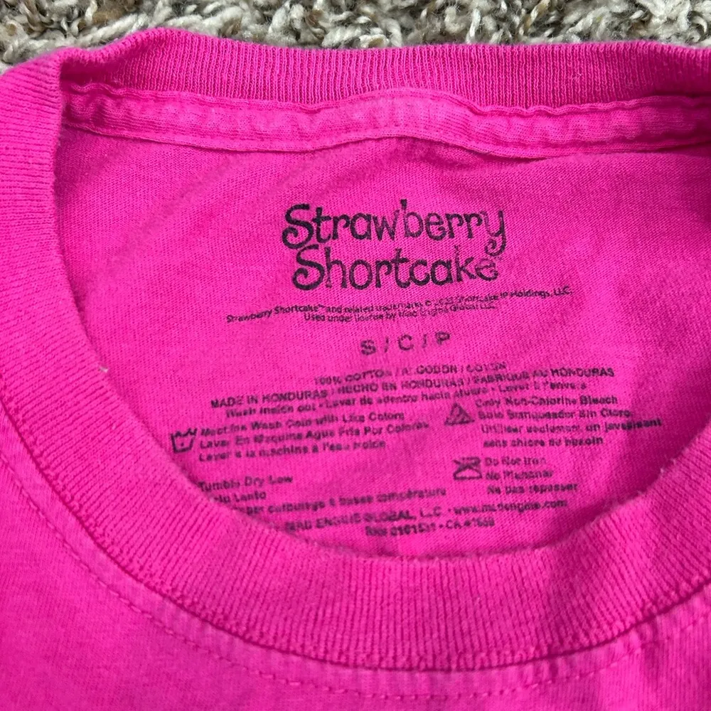 Strawberry Shortcake and Friends Pink T - Image 7
