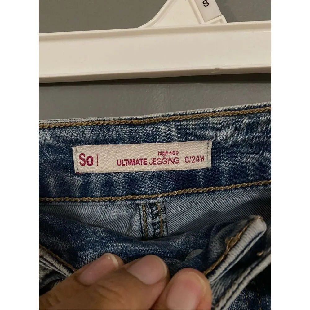 SO Ultimate Jeggings High Rise Size 0 - Image 3
