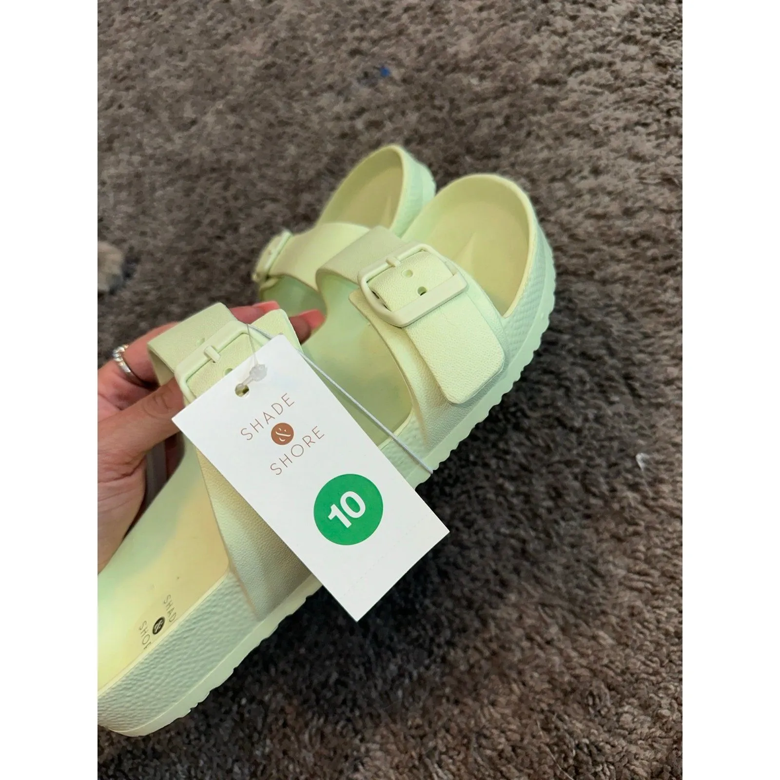 Wild Fable Green Sandals - Image 2