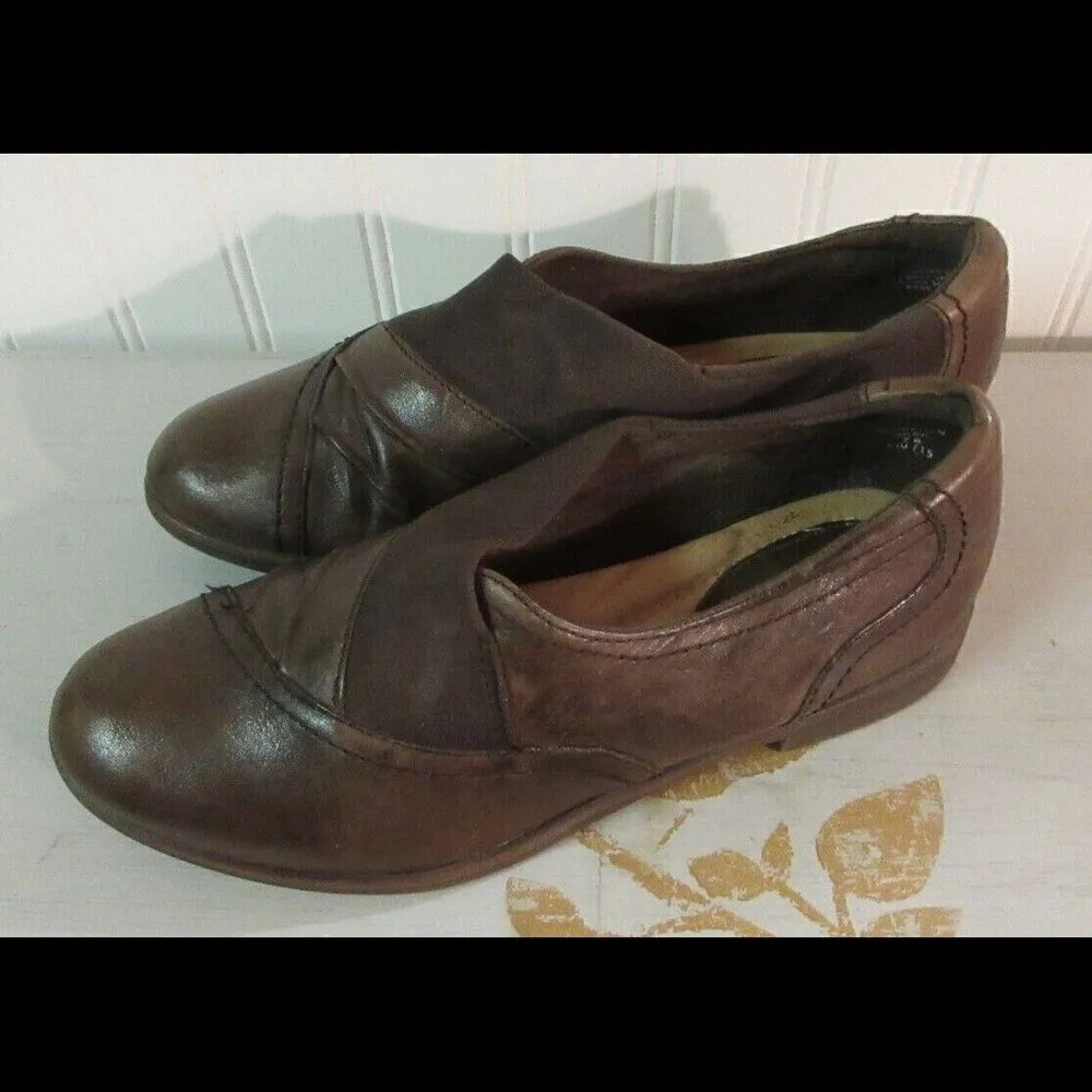 Earth shoes Stratton leather size 7B Brown - Image 5