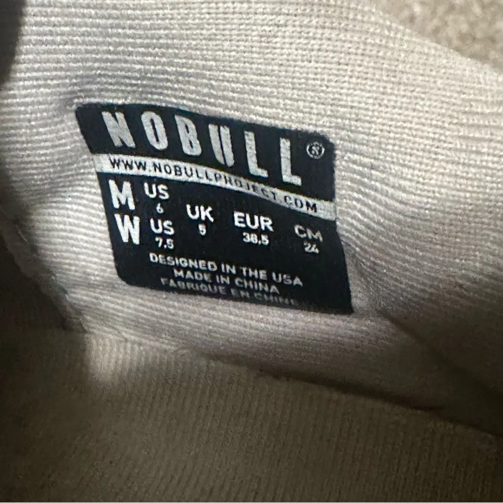 Nobull Superfabric Trainer Workout Gym Shoes Artic Gray Women's Sz 7.5 - Image 6