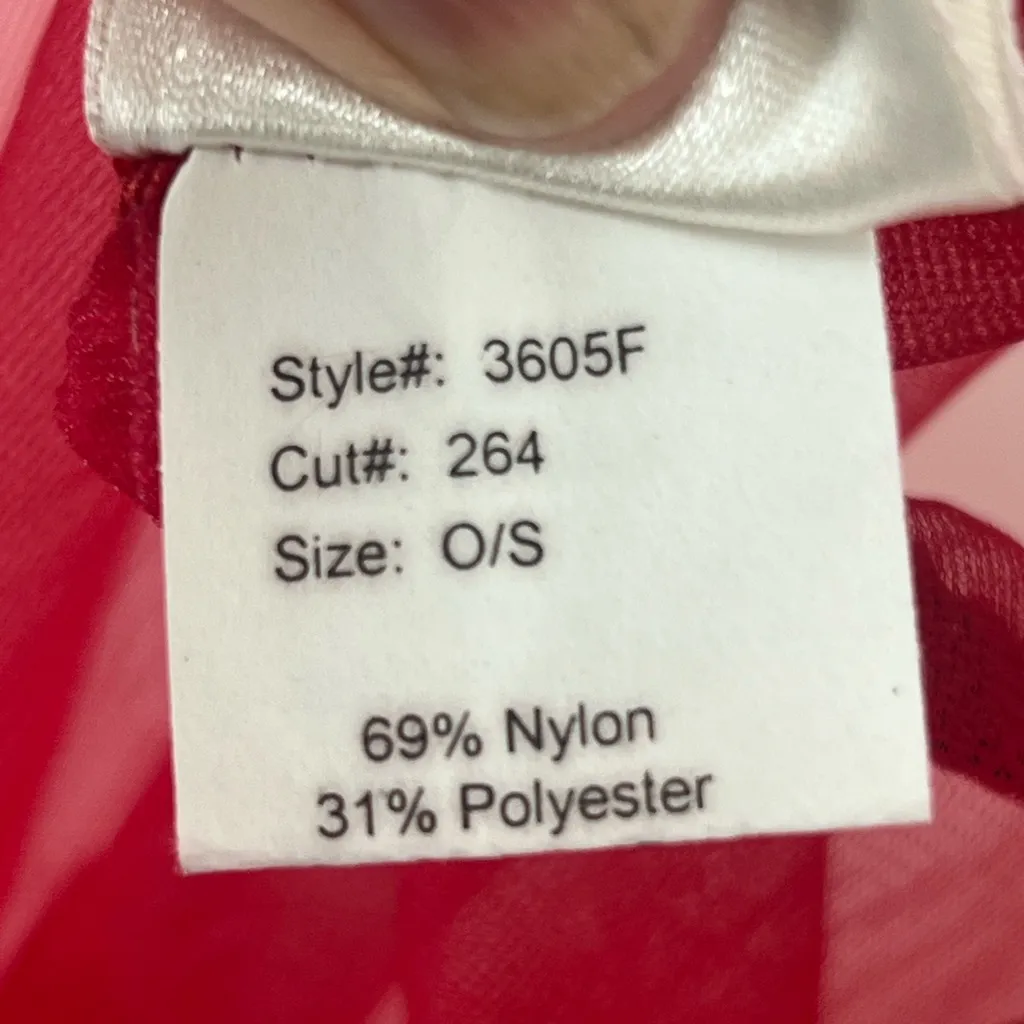 Vintage Frederick’s of Hollywood Elegant Red Feathered Babydoll Lingerie Size undefined - Image 4