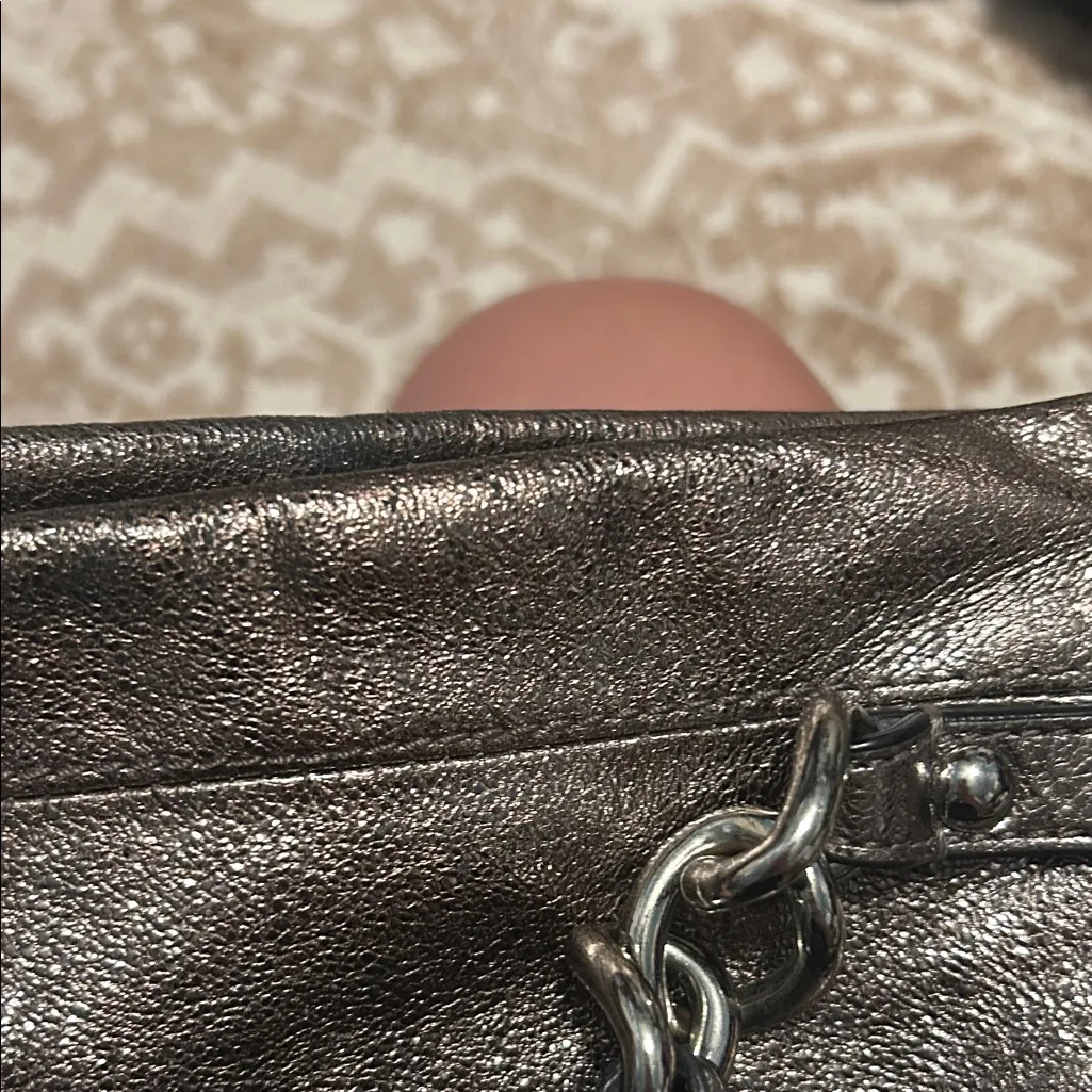 Coach Metallic Purple(ish) Women's Shoulder Bag - Image 10