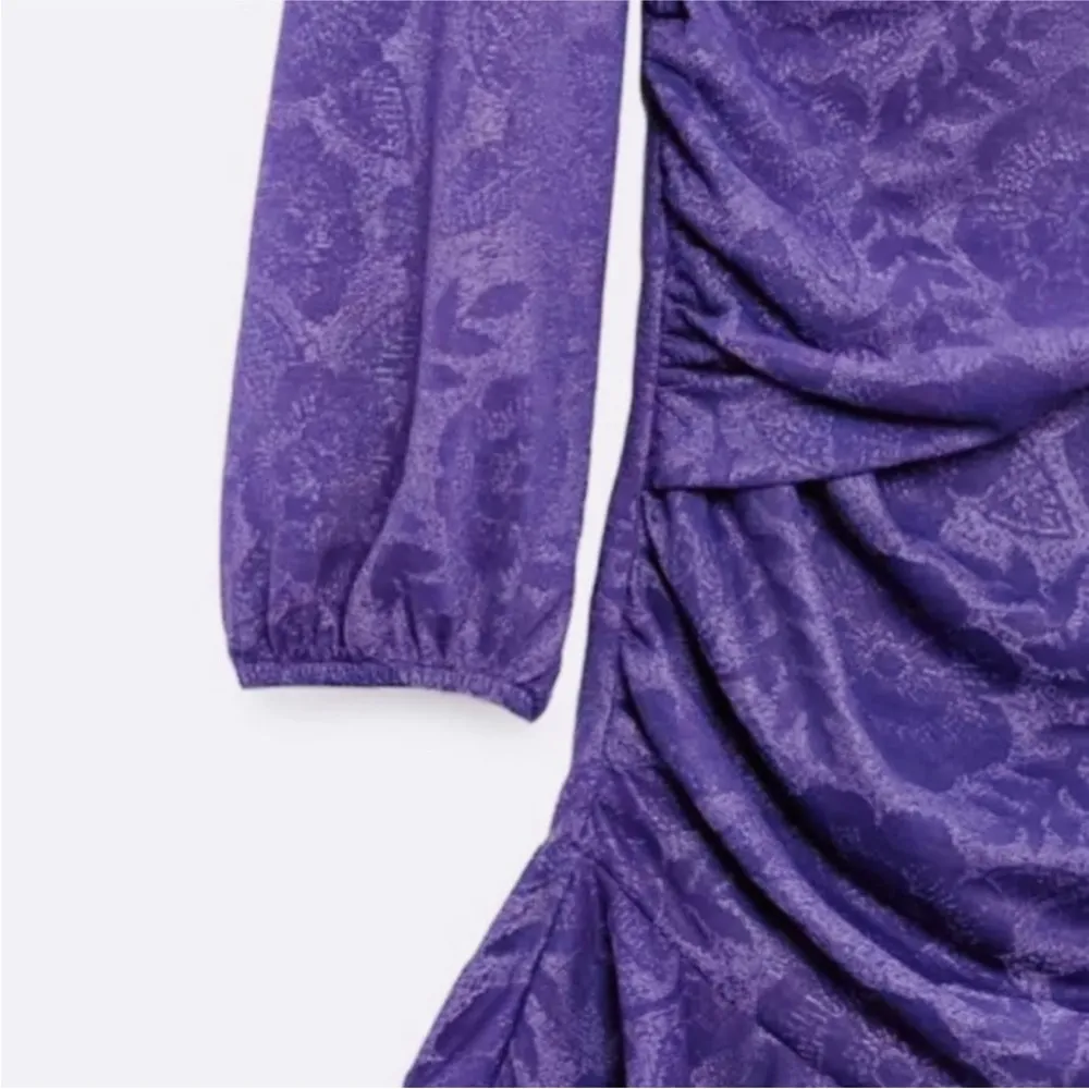 Zara purple mini dress BLOGGERS FAVORITE!!!! NEW - Image 11