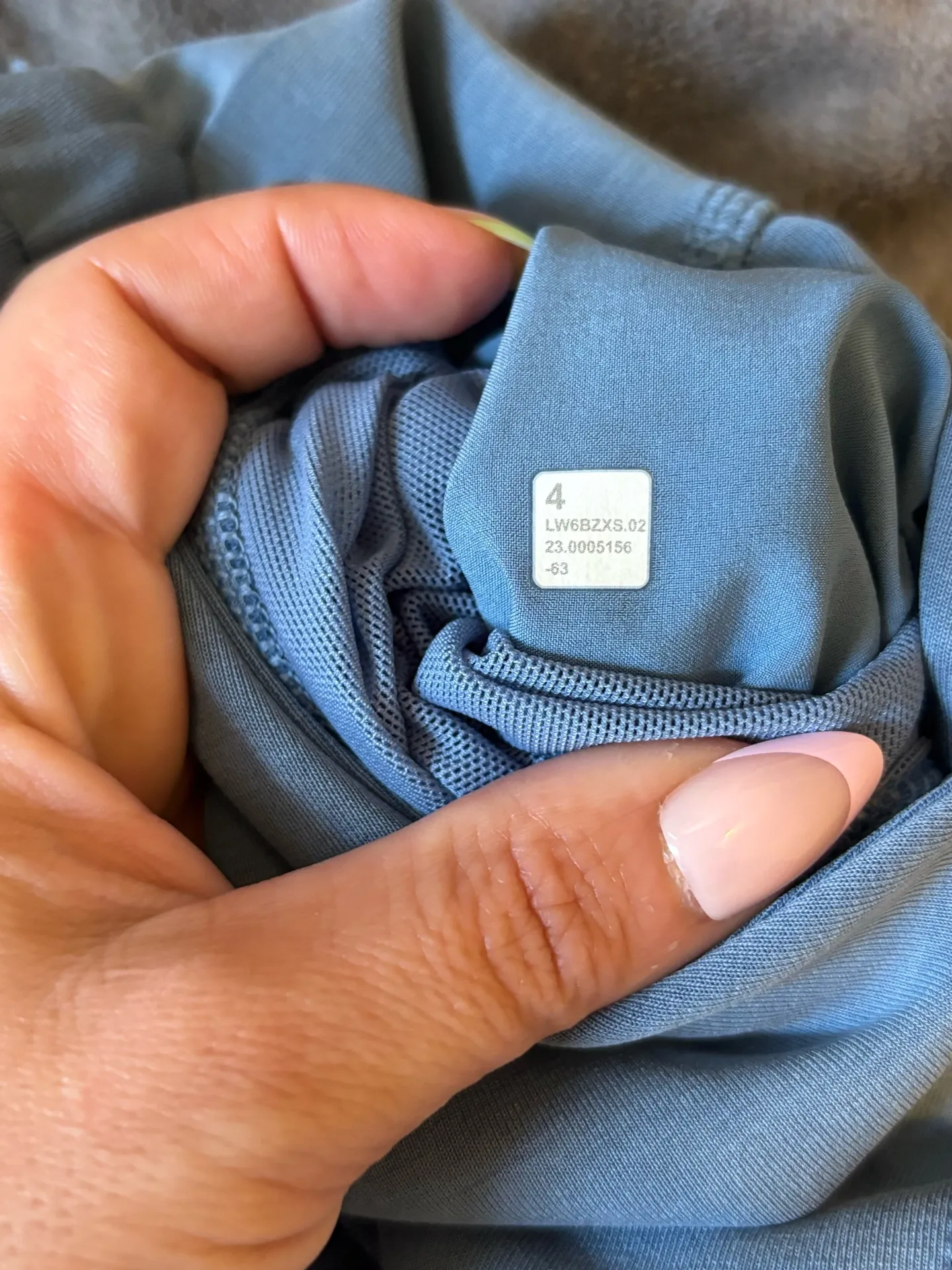 Lululemon Softstreme High-Rise Straight-Leg Cropped Pant Utility Blue - Size 4 - Image 5