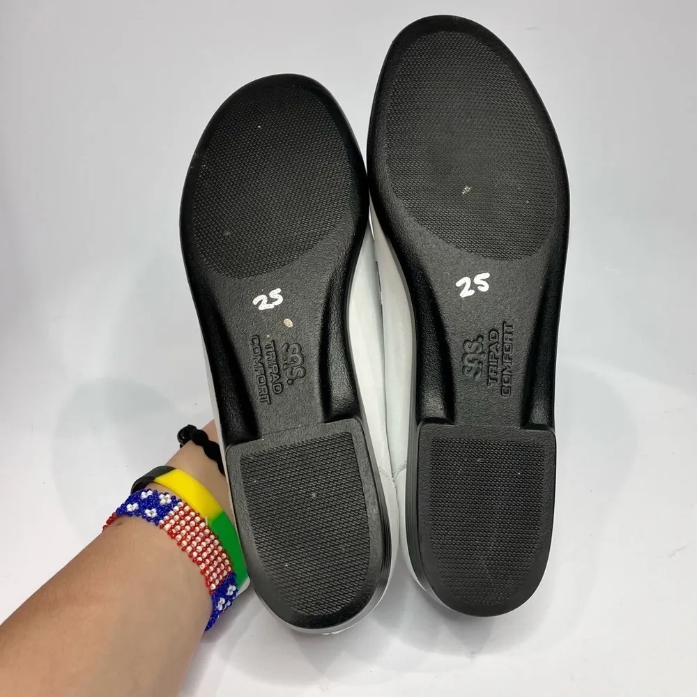 SAS‎ metro pewter leather loafers comfort shoes size 10 Gray - Image 5