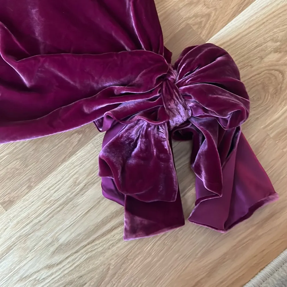 Like new cinq a sept Velvet Ryder Dress Gooseberry in purple Size 2 - Image 6