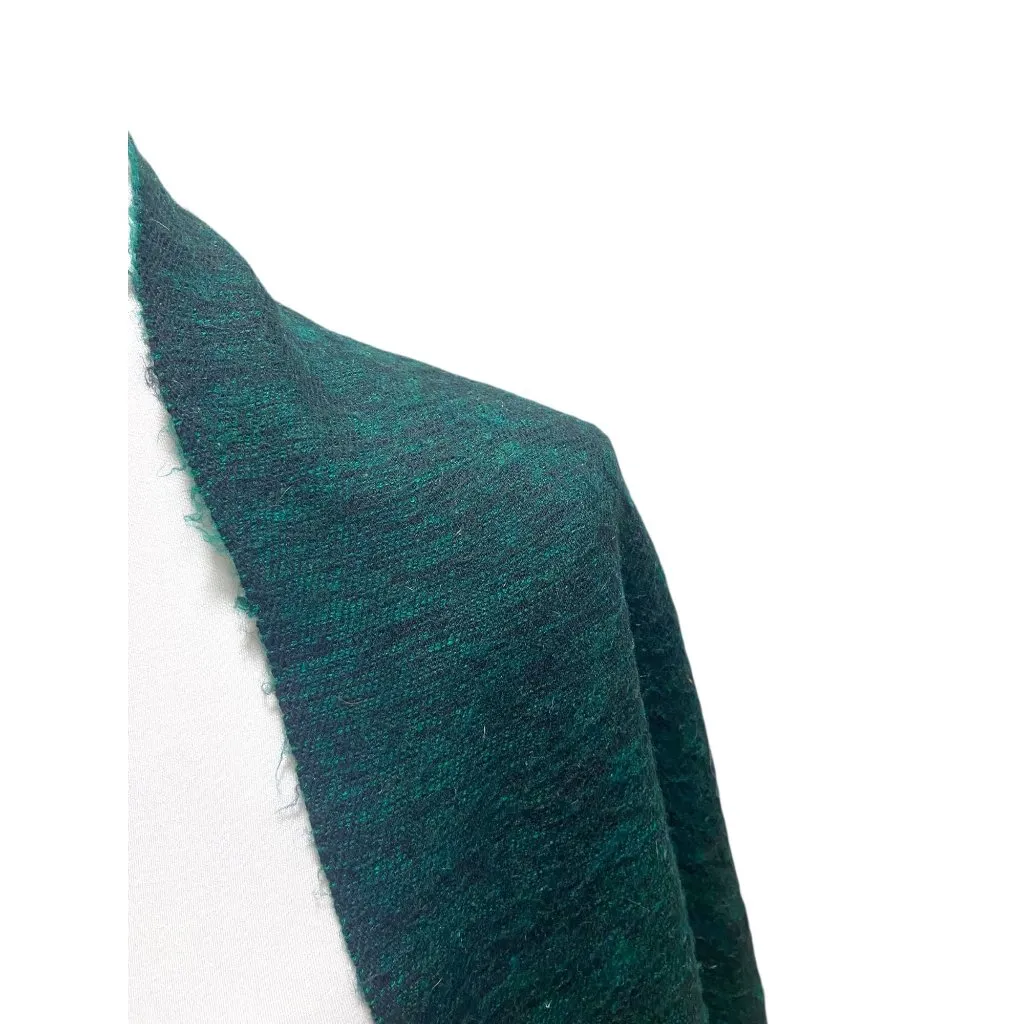 Cheppu From Himalaya Made In Nepal Blanket Scarf Green One Size - Image 10
