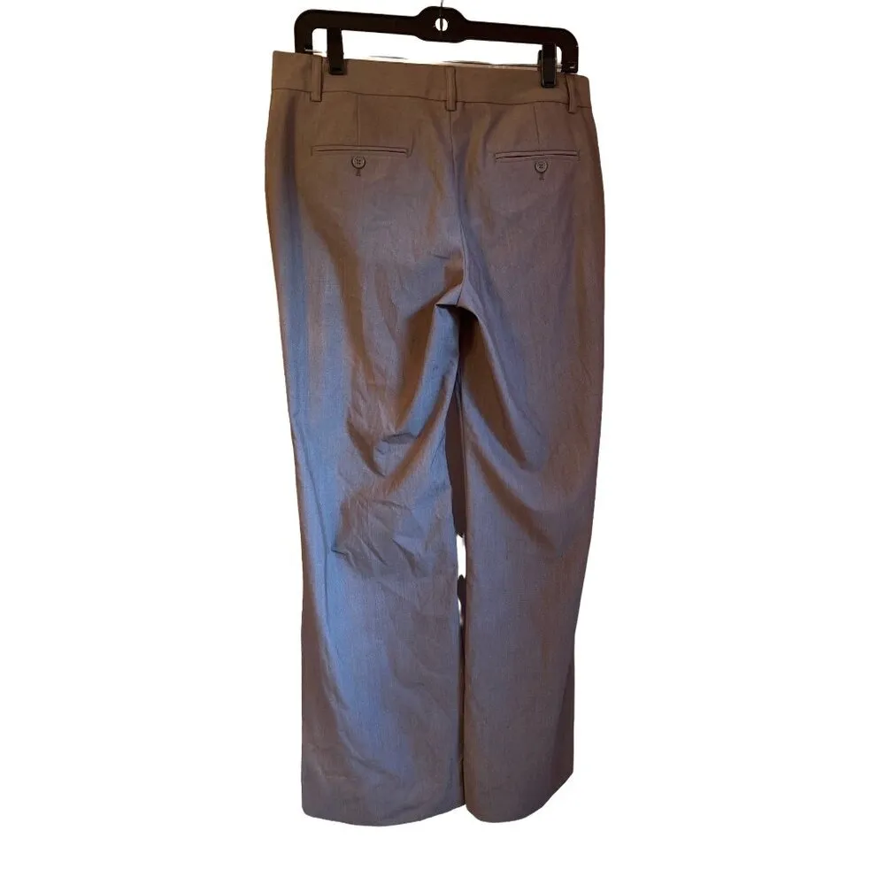 Express Design Studio Editor Womens Dress Pants Size 8 Gray Polyester Blend - Image 2