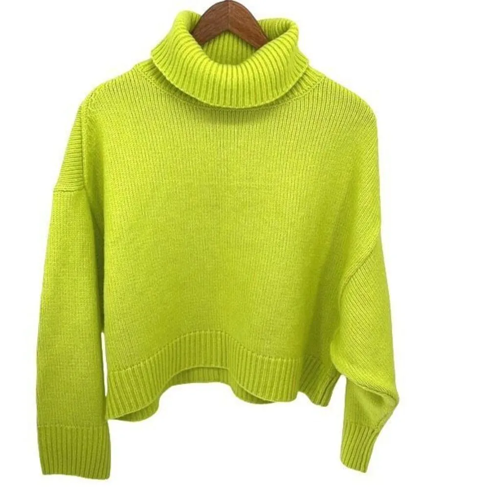 525 America EDIE CHUNKY TURTLENECK PULLOVER Relaxed Sweater Size XSmall NWOT - Image 2