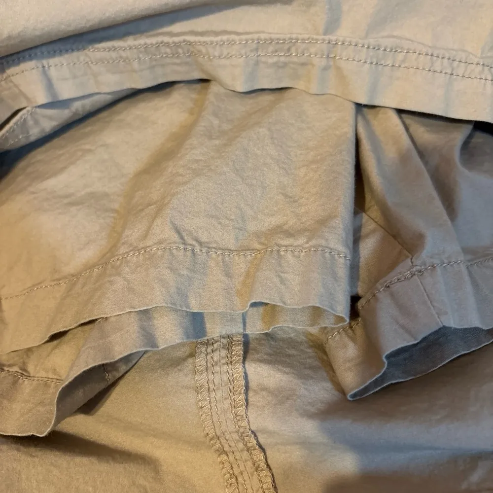 Dockers Khaki Chino Skirt Casual Size 16 Short Summer Above The Knee Golf Sporty - Image 6