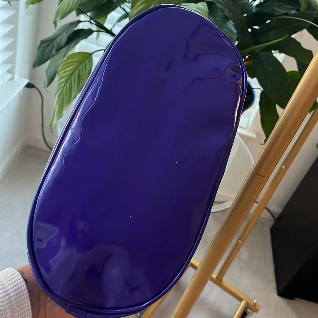 Versus Versace purple and silver tote bag - Image 9