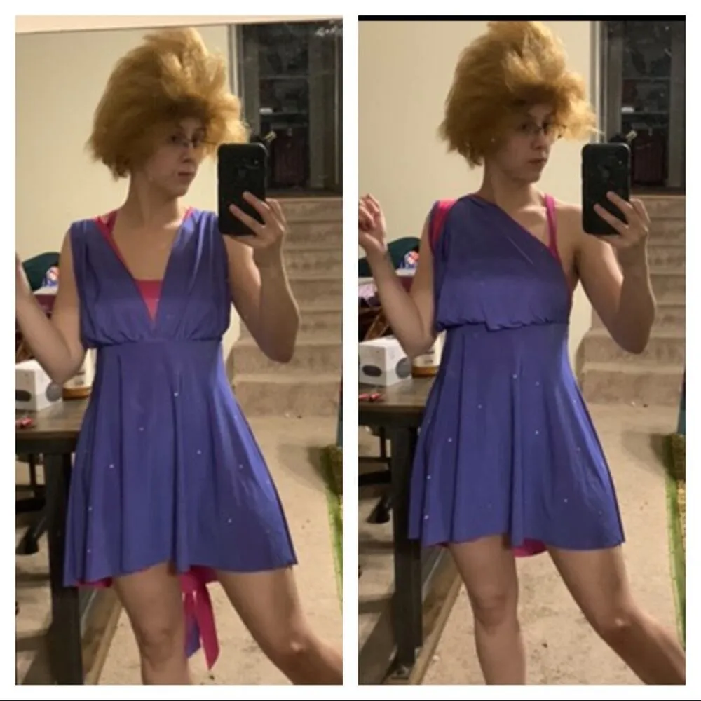 80s Thundercats costume wily kit girl Purple - Image 10