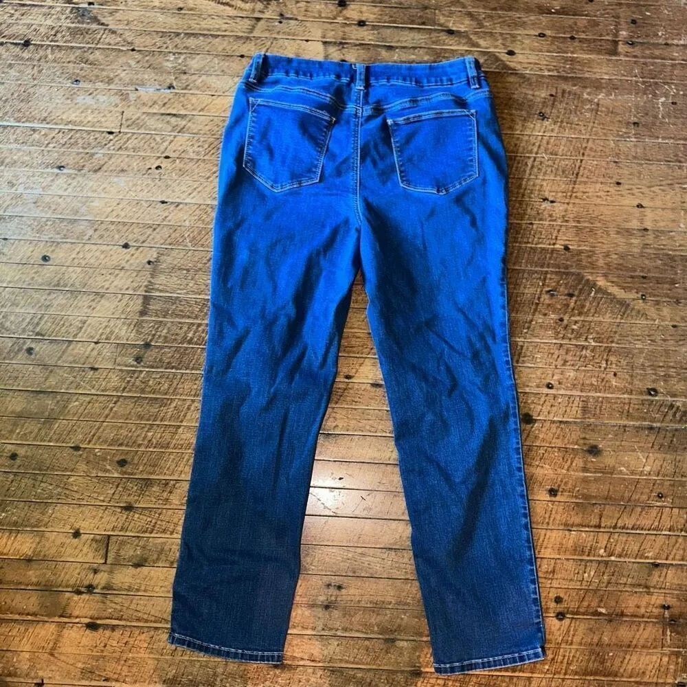 Chico’s So Slimming distressed normcore 1/8 ankle jeans - Image 3