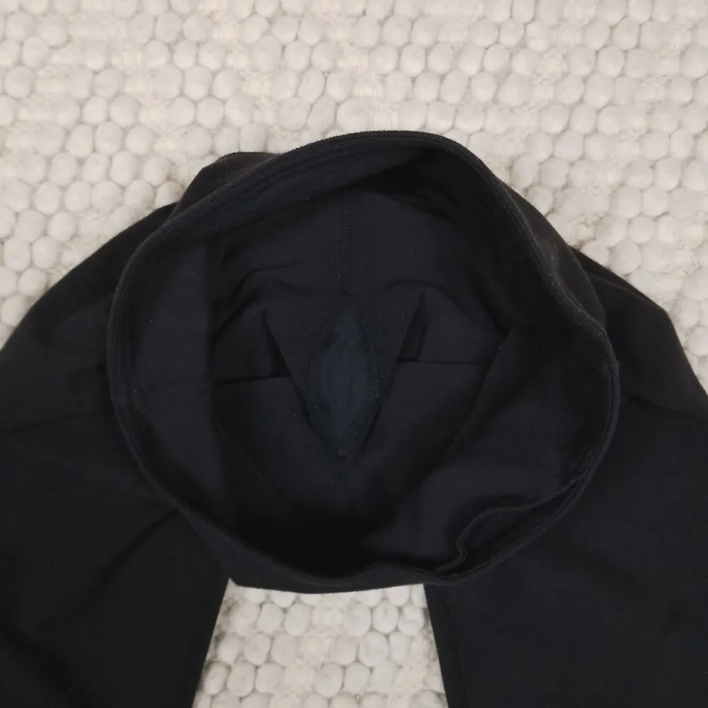 Lululemon Ruffle Crop Leggings Black Sz 8 - Image 5
