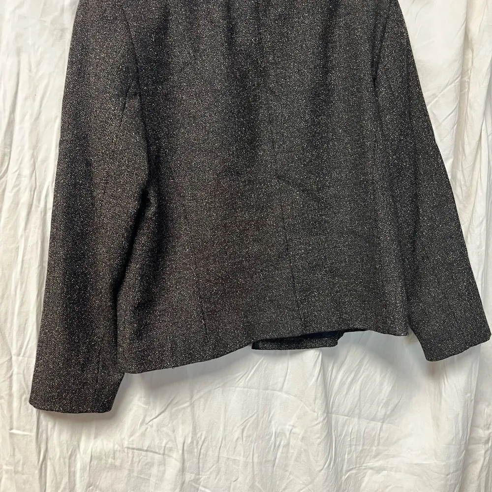 Pendleton Blazer Women's 14 Cropped USA Vintage USA Brown Black - Image 6