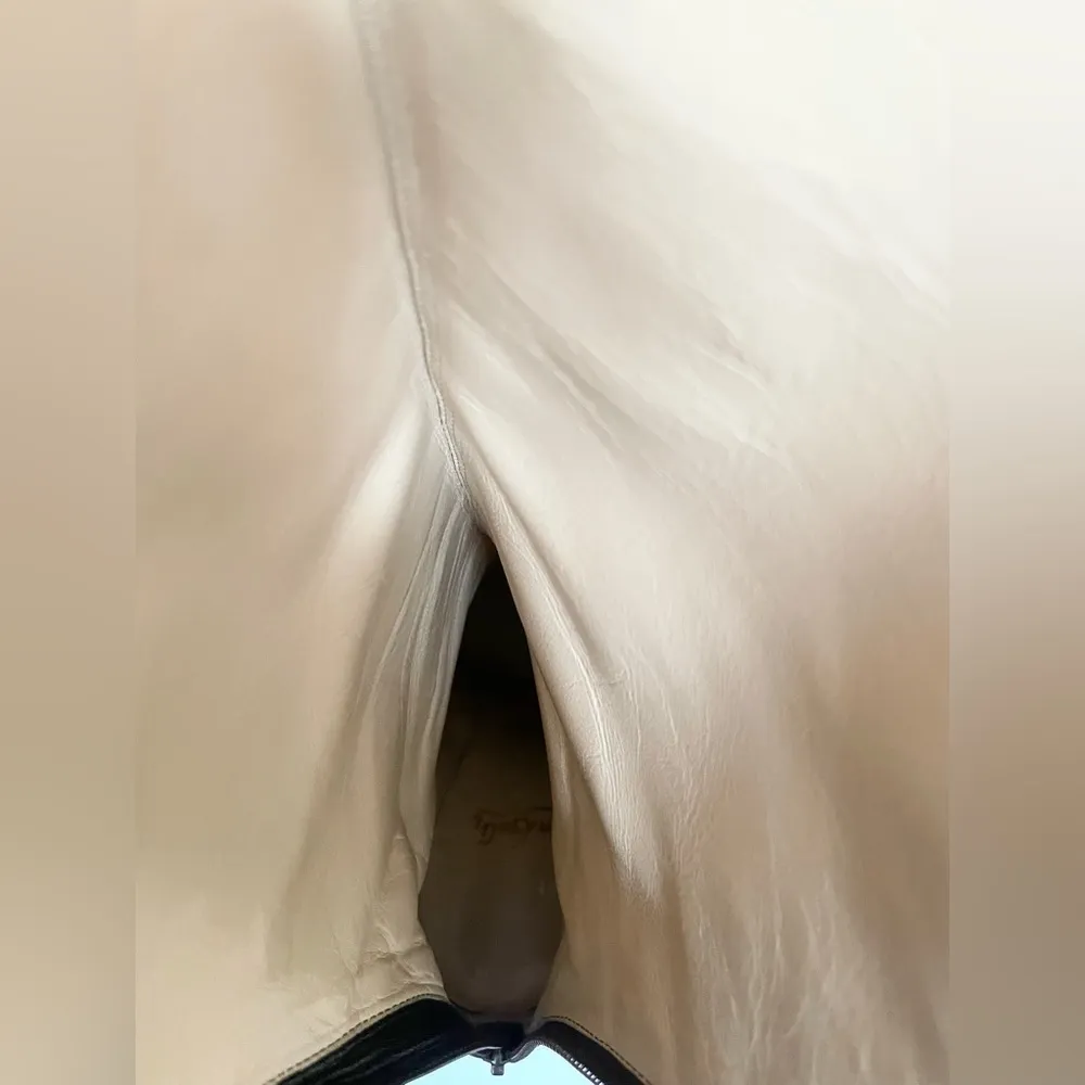 Christian Louboutin Dark chocolate brown Suede leather mid calf boots EU 38.5 - Image 10