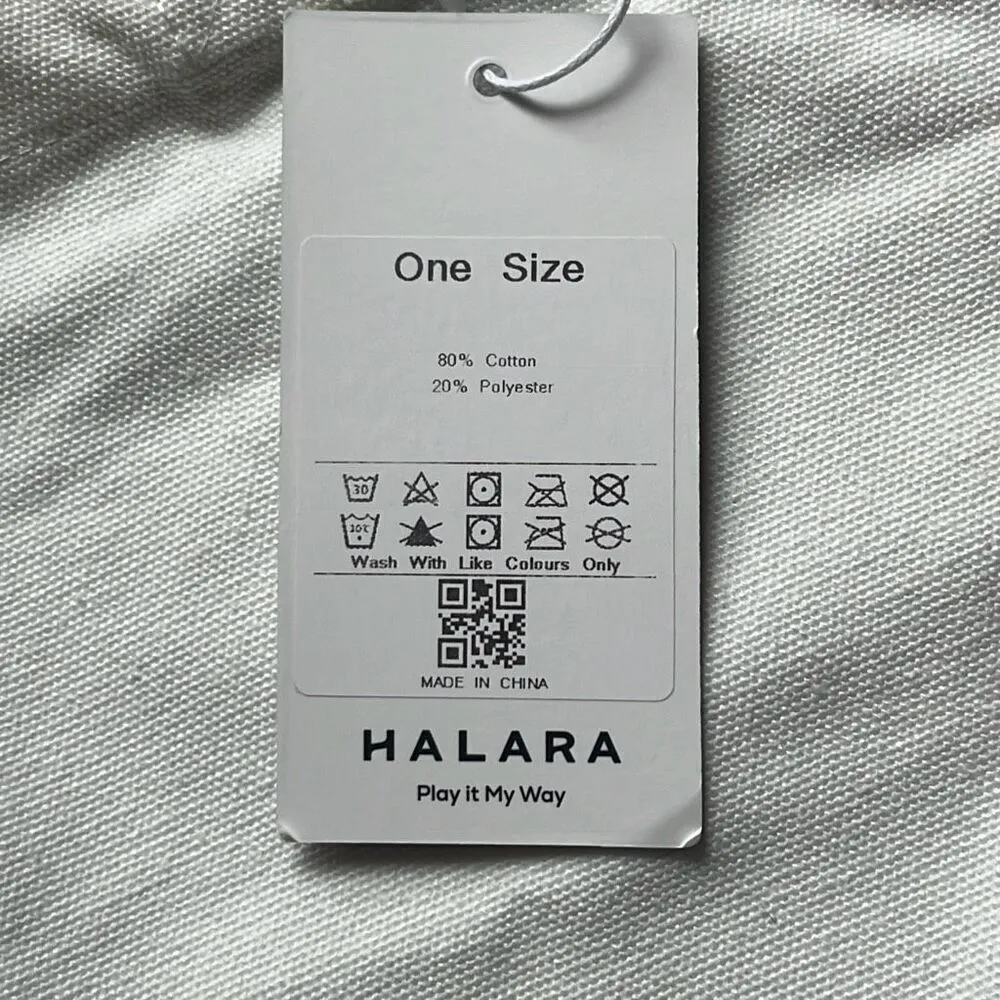 Halara That TikTok Brand Cream Green Play it My Way Tote Bag NEW - Image 5