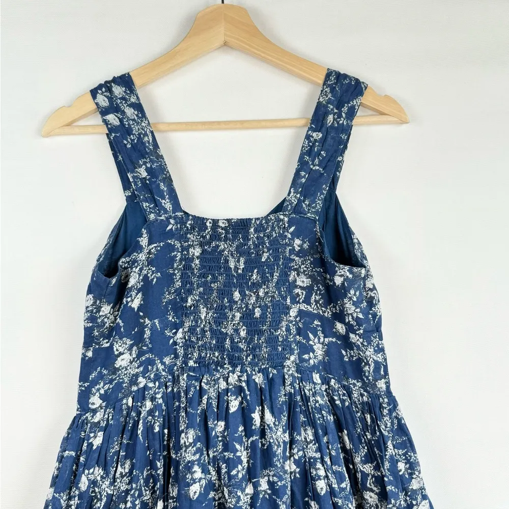 Free People Dance On The Black Top Dress in Blue Combo Size XS - Image 6