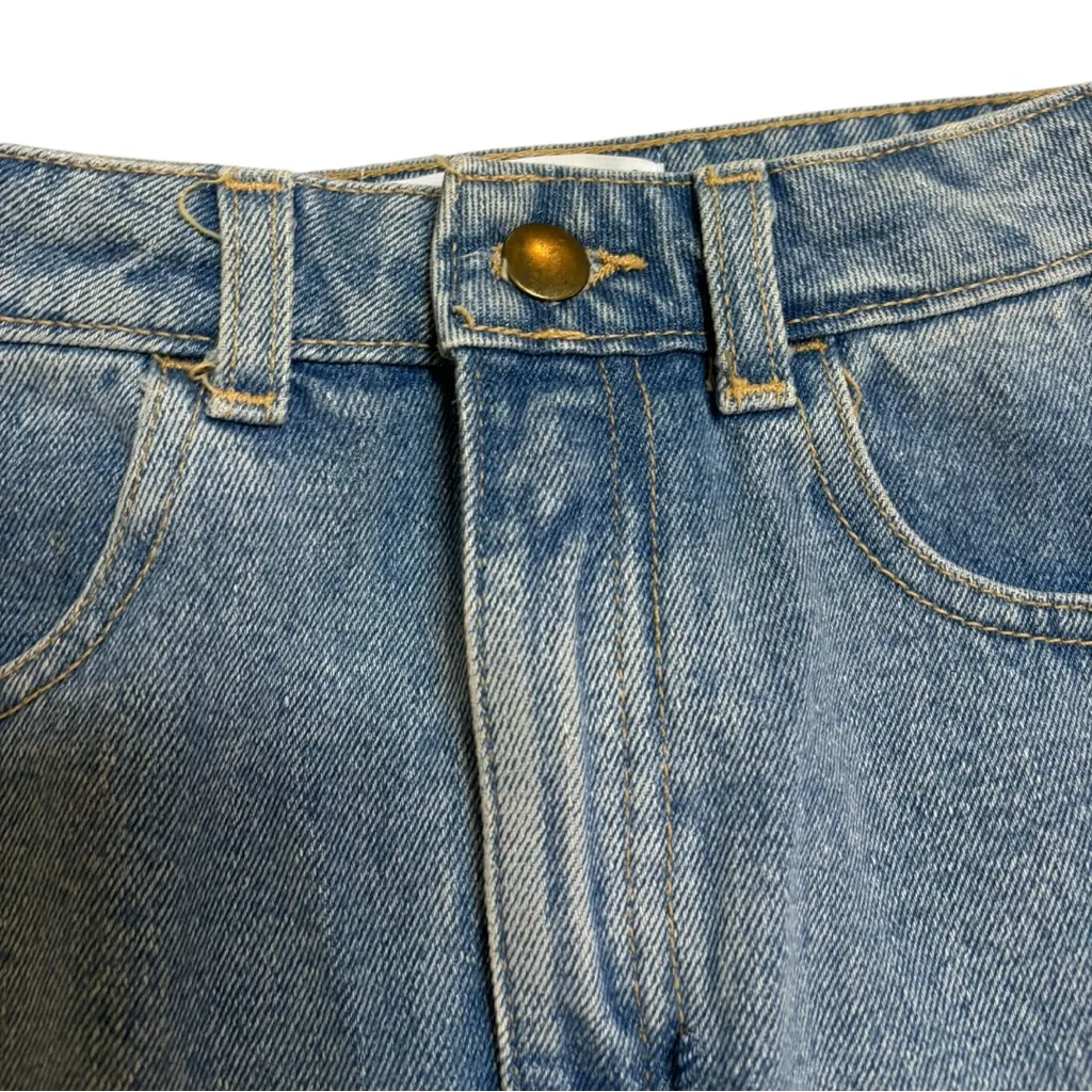 American Apparel Blue Denim Pencil Skirt - Image 3