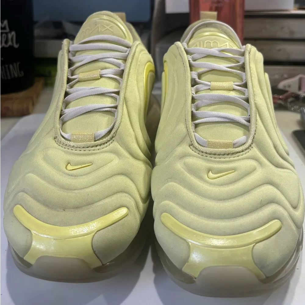 NIKE Women's Air Max 720 SE W Green, Platinum & Sepia Sz 8.5 - Image 9