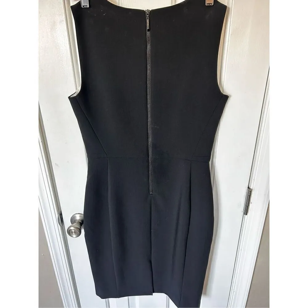 White House black market, classy black-and-white dress size 4 - Image 4