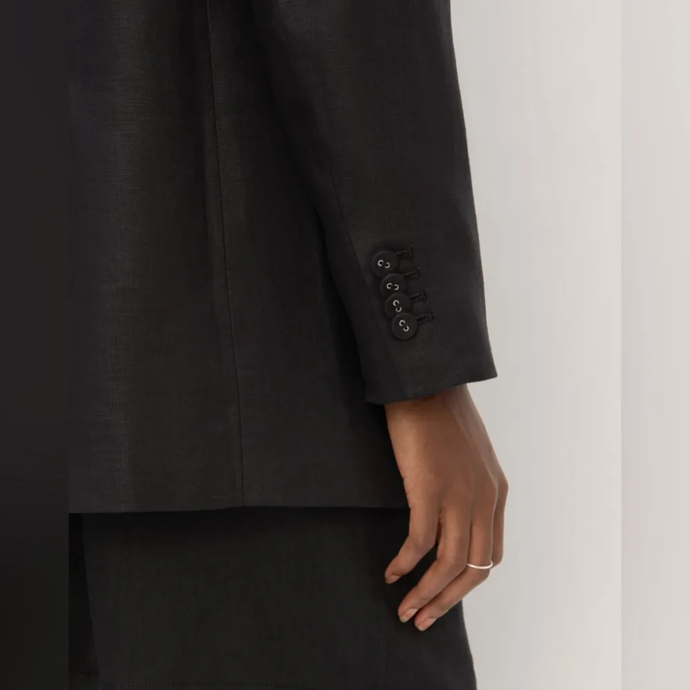 NWOT Everlane The Oversized Blazer in Linen - Image 4