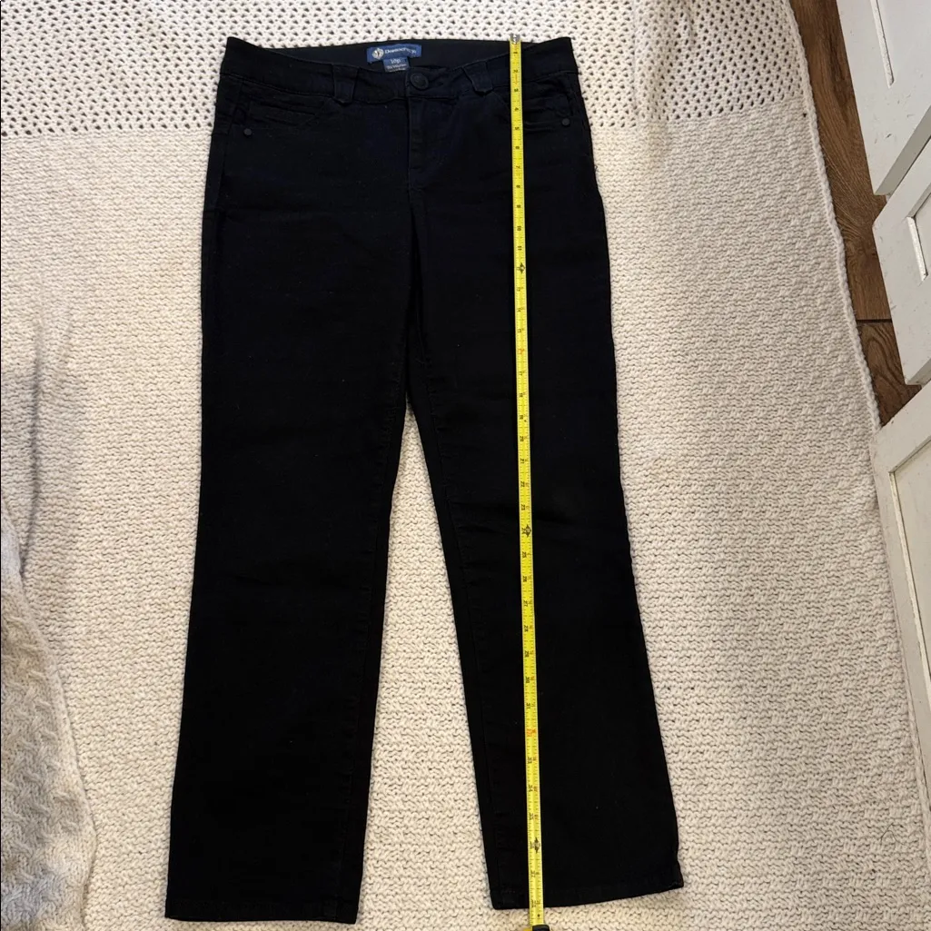 Democracy ab Solution Womens 10P  Dark black Jeans - Image 4