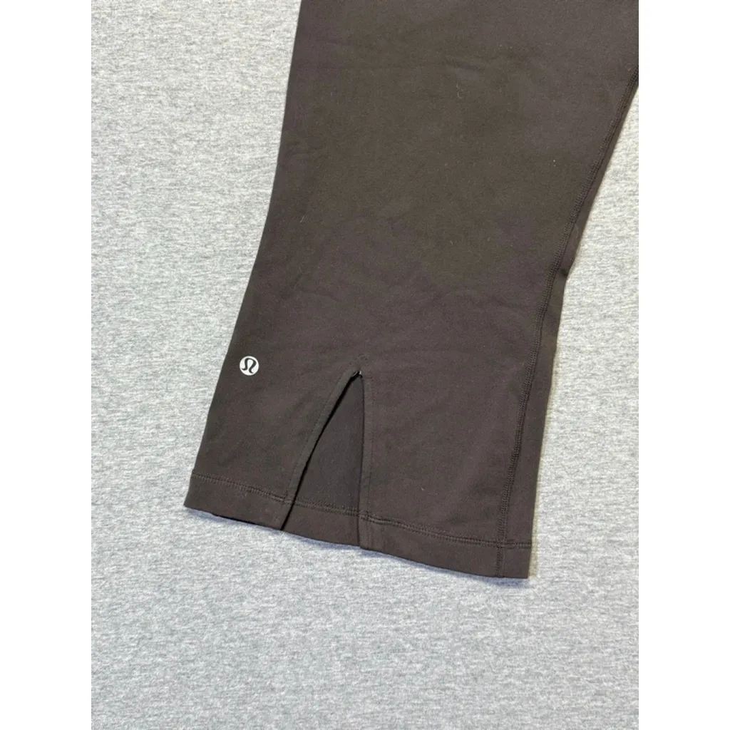 Women's Lululemon Crop Yoga Pants Size M Brown - Image 7
