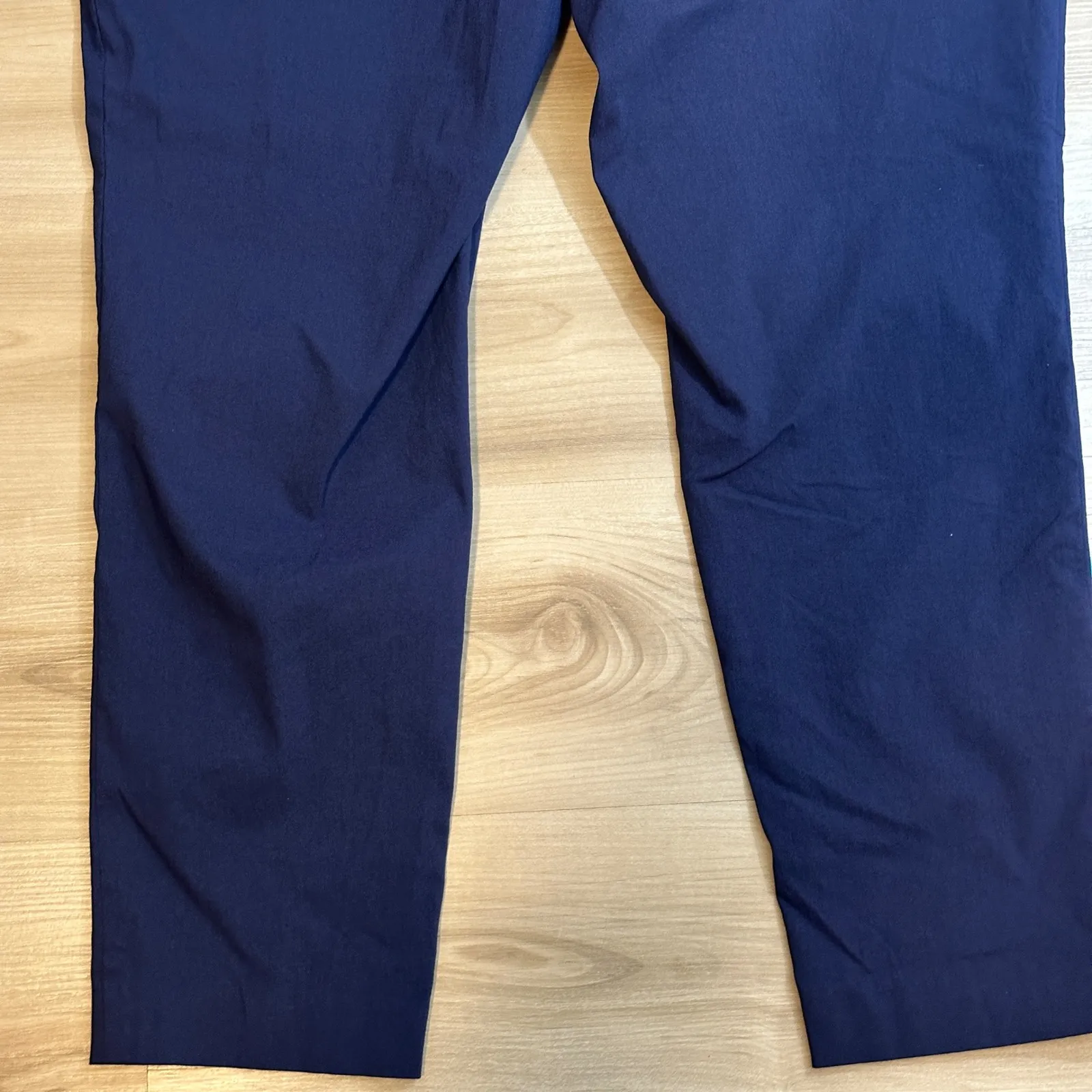 Michael Kors Womens Navy Blue Straight Leg Capri Pants Size 20W Business Casual - Image 8