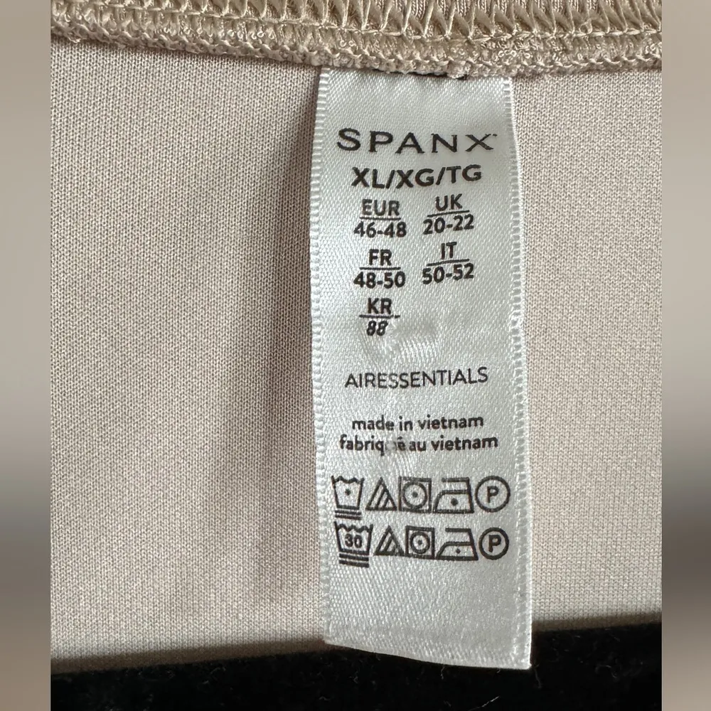 Spanx AirEssentials Tie-Waist Tank Dress Tahini Tan size XL - Image 6