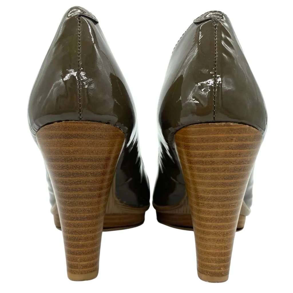 Sofft Ramona Patent Leather Platform Stacked Heel Pumps Size 10 - Image 9