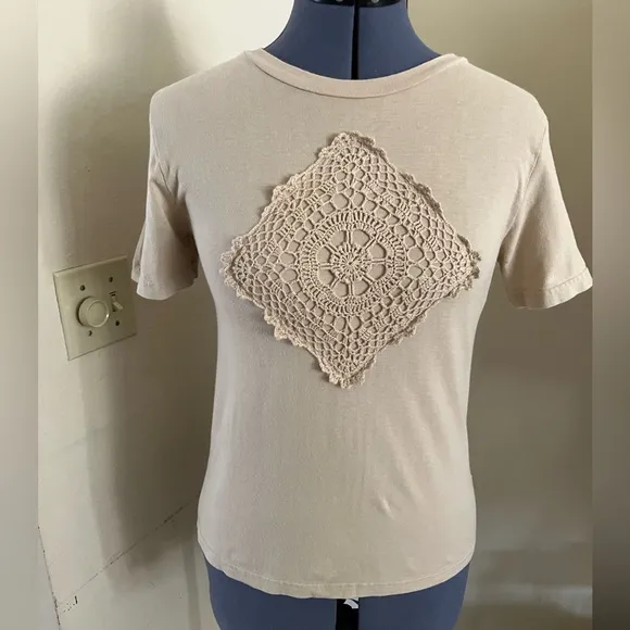 Vintage Japanese Placement Crochet T - Image 2