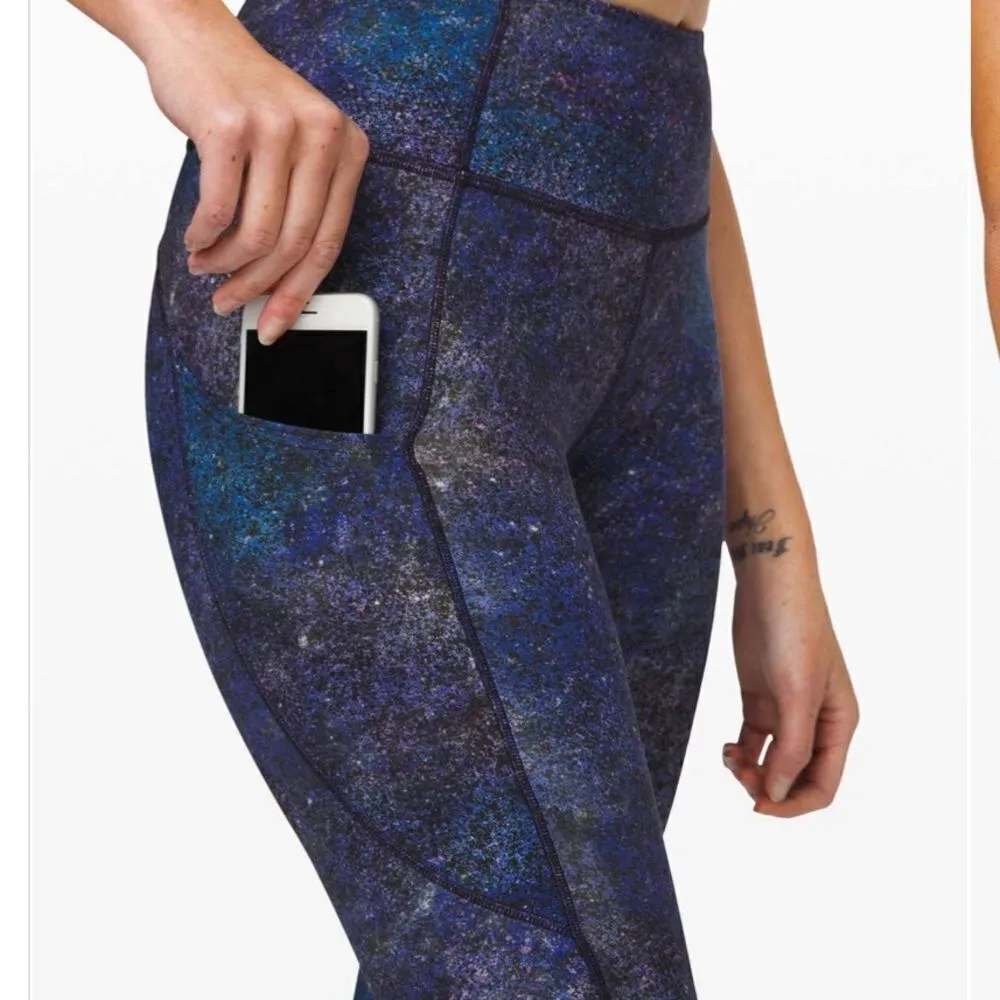 Lululemon Fast and Free High-Rise 19” Crop Nulux
Polar Lights Blue Multi - Image 4