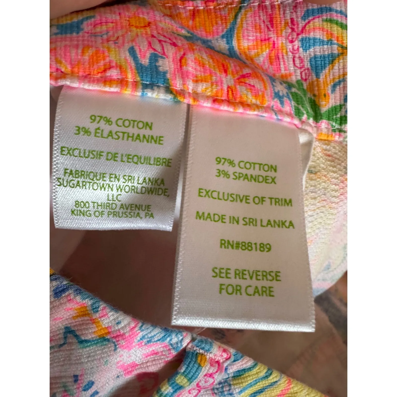 Lilly Pulitzer Patch My Drift Callahan Shorts Size 16 - Image 6