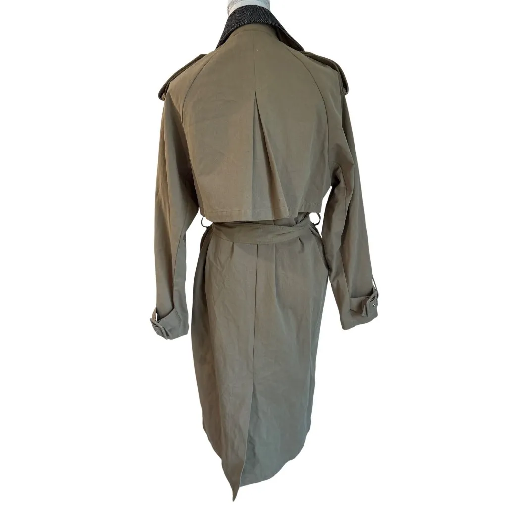 HEARTLOOM Daneela Trench Coat in Chino Small New Womens Jacket - Image 6