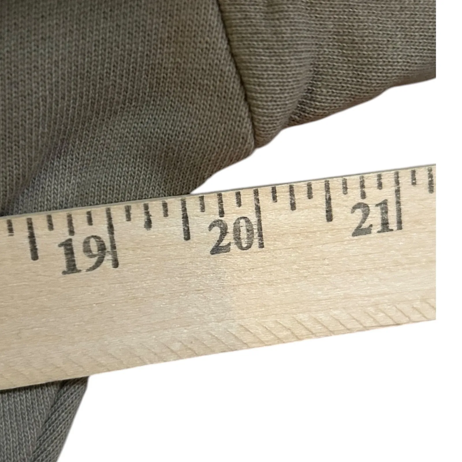 NWT WEWOREWHAT Revolve Women's Cropped Half Zip Hoodie Stone Size Small‎ Lounge - Image 9