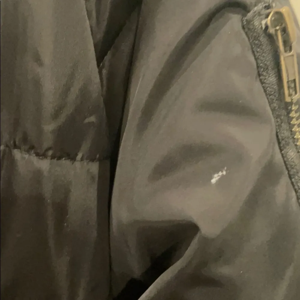 Thick puffy lined puffy jacket one size Black Size undefined - Image 4
