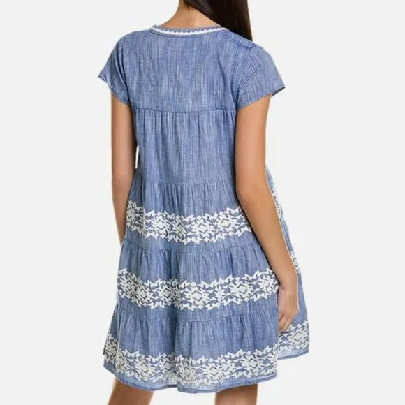 Roller‎ Rabbit Chambray Pamela Dress XS - Image 7