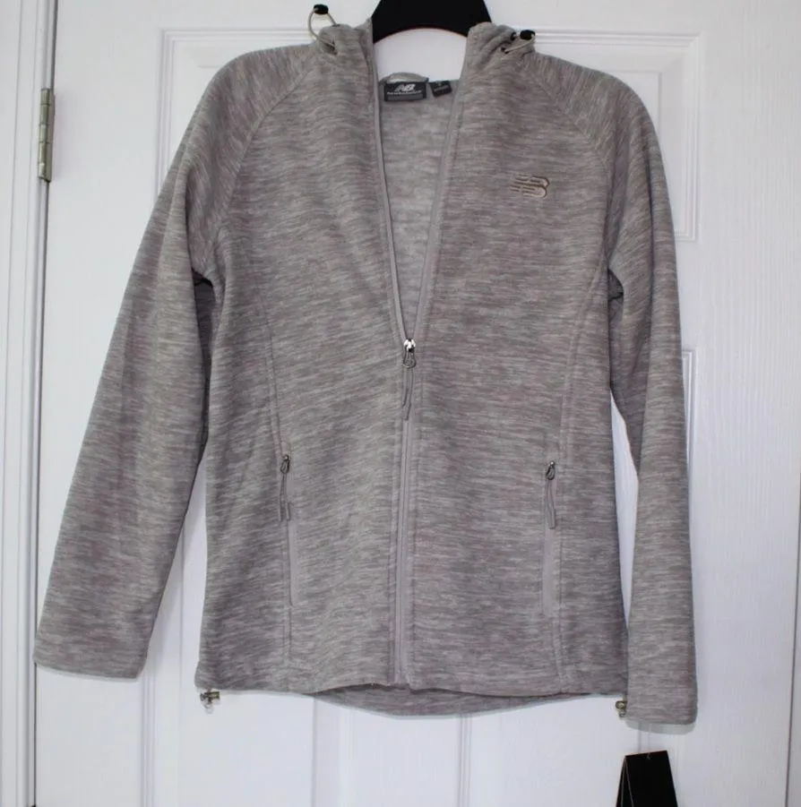 New Balance | heathered beige full zip jacket - Image 6