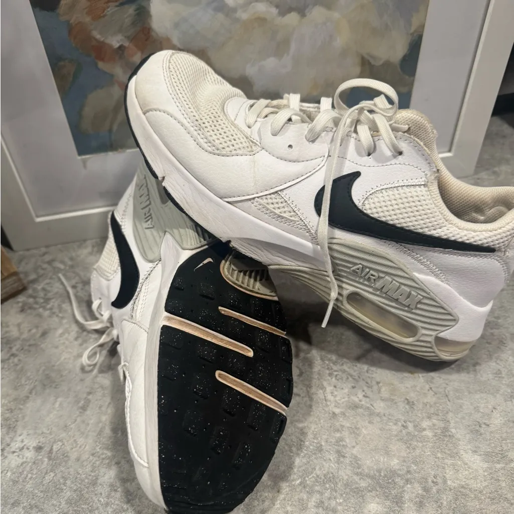 Nike Air Max Excee Women's Size 10 CD5432-101 White Casual Shoes Sneakers - Image 4