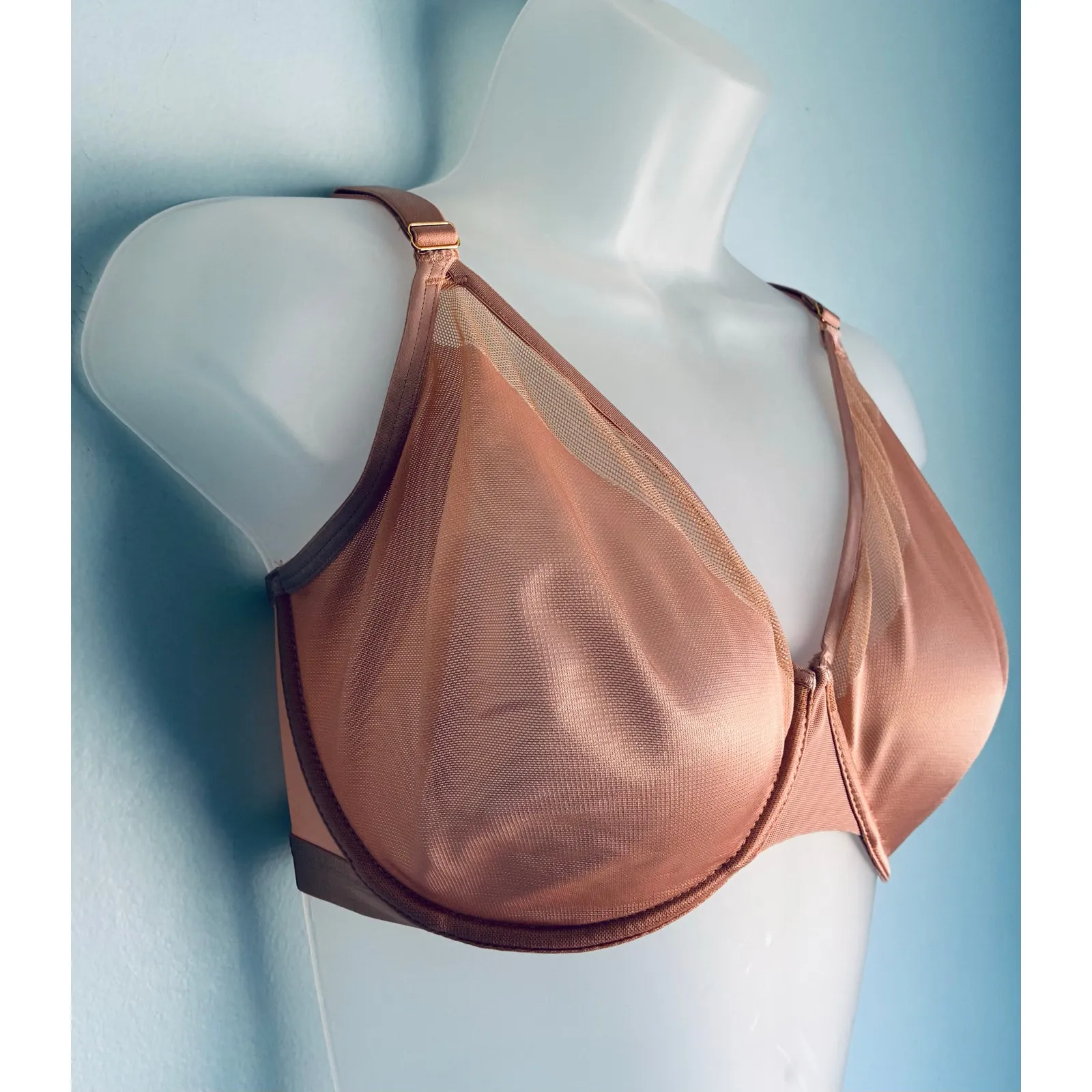 SOMA Unbelievable Lift Perfect Coverage Bra 34G Beige Casual Everyday - Image 3