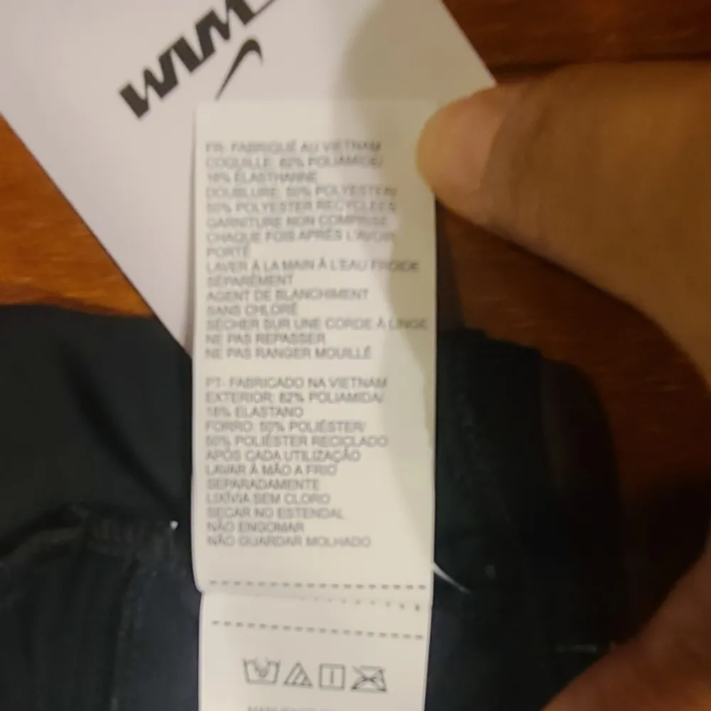 Nike 1 pc Black Swimsuit XL - Image 10