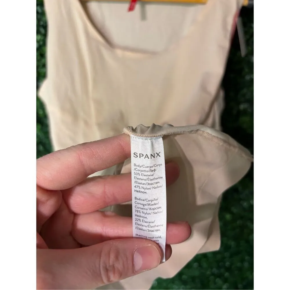 Spanx Tan Sculpting Shaping Tank Top Sz 1XL NWT - Image 4