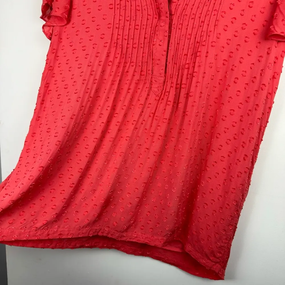 Soft Surroundings Offshore Tunic Top Sz Medium Swiss Top Pink Red - Image 12