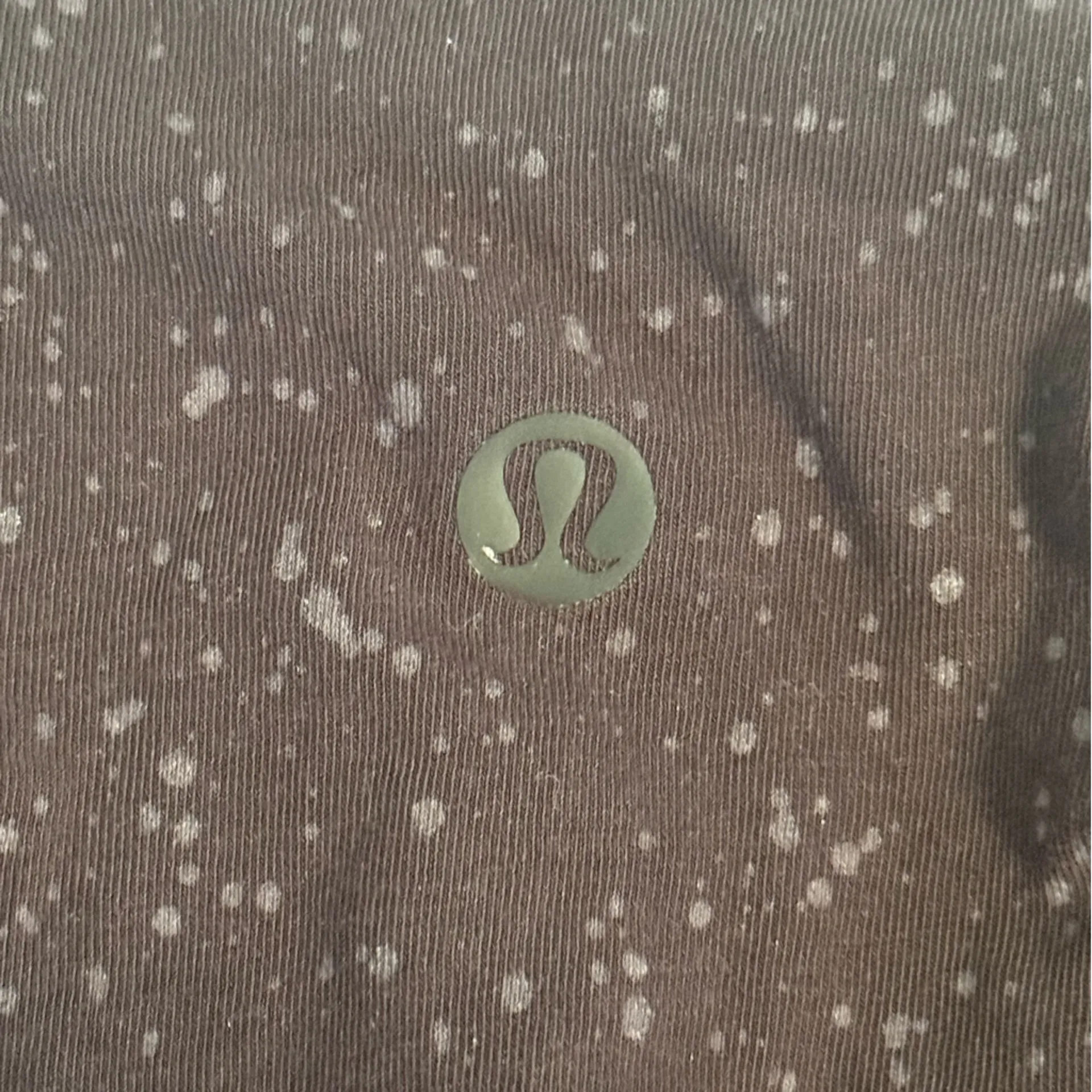 Lululemon Back In Action Long Sleeve *Splatter in Black - Image 4