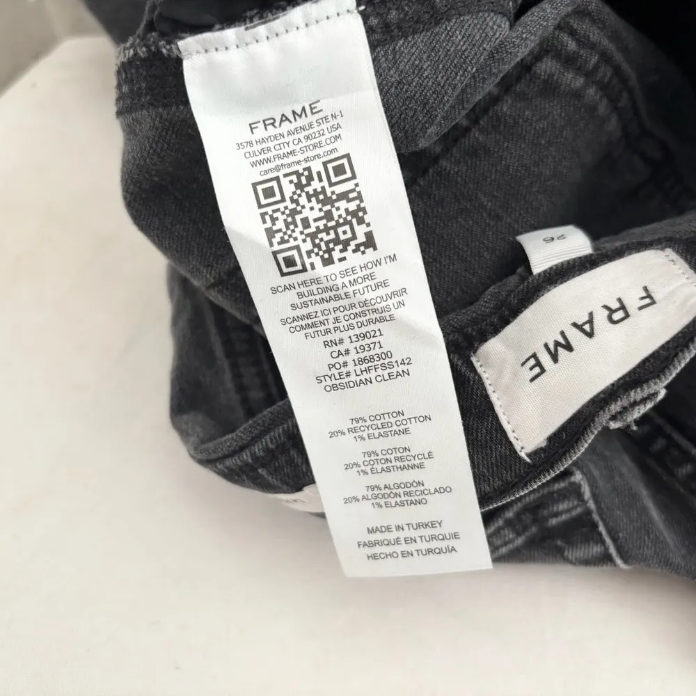 Frame Le High Flare Side-Slit Jeans - Image 6