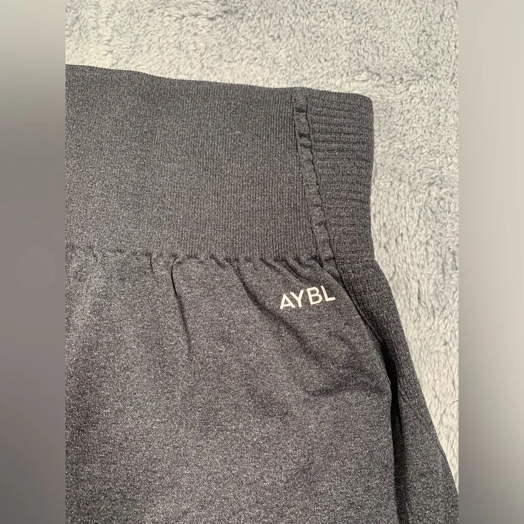 AYBL dark gray charcoal shorts seamless small - Image 2